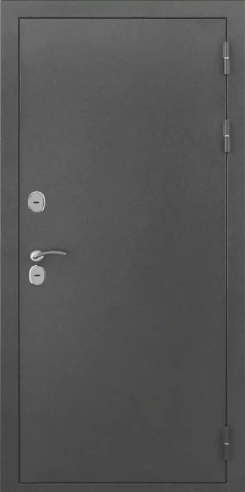 Фото Дверь ДвериПРО L-Термо серебро ФЛ-609 (L-52, 10мм, белый матовый) DPRO190899